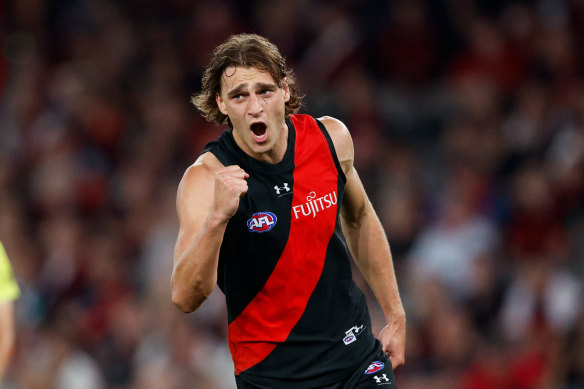 Essendon’s Harry Jones was given a one-match ban.