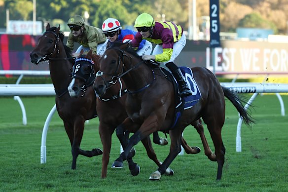 Hellsing wins at Randwick on Saturday.