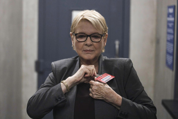 Dianne Wiest plays Miriam, who teaches America’s horrendous history to the women in one of the prisons.