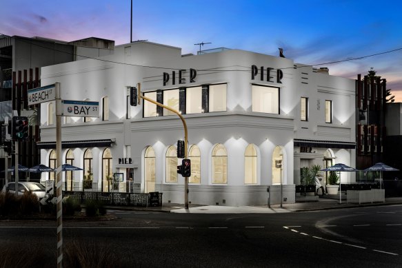 The Pier Hotel in Port Melbourne is up for sale.