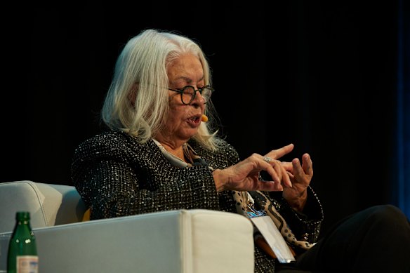 Professor Marcia Langton has lashed the No campaign’s claims on the Voice to parliament. 