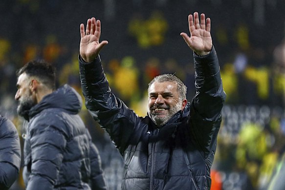 Ange Postecoglou in Bodo.