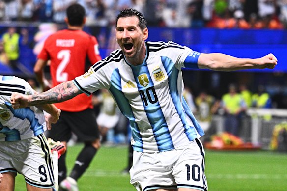 Lionel Messi will be the most dangerous player on the pitch come Monday’s final.