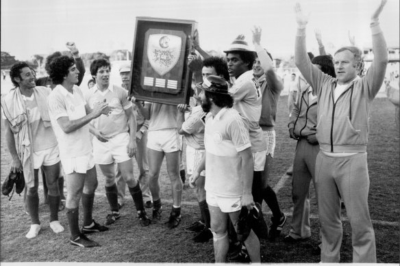 Not since Sydney City's National Soccer League premierships in 1980-82 has a team won three titles in a row.