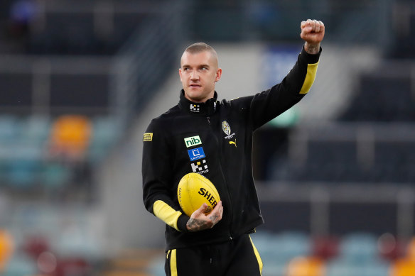 Richmond footballer Dustin Martin.