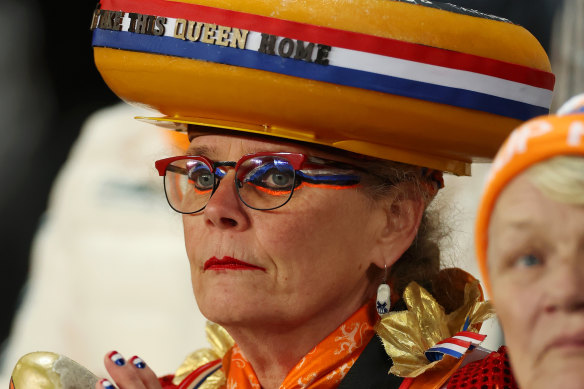 A passionate Dutch supporter.