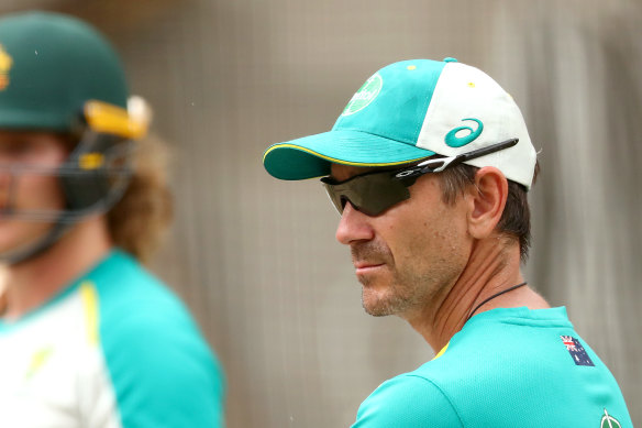 Justin Langer has been given strong feedback from players over his intense coaching style.