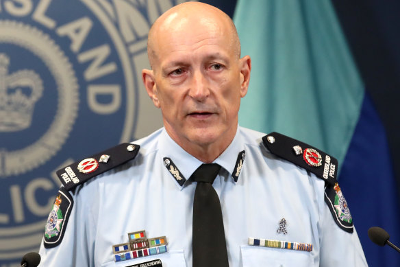 Queensland Police Deputy Commissioner Steve Gollschewski.