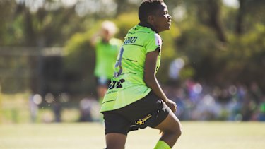 Mulaudzi has scored some belters in her first W-League season. 