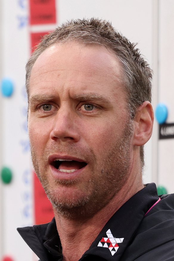 Bombers coach Ben Rutten.