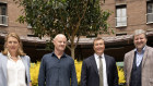 Sharon Pickering, Ian Narev, Bran Black and Guy Chalkley ahead of the roundtable discussion in Sydney on Friday.