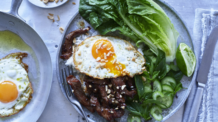 Eggs Breakfast Steak Marinade Beef Stir-fry Recipe