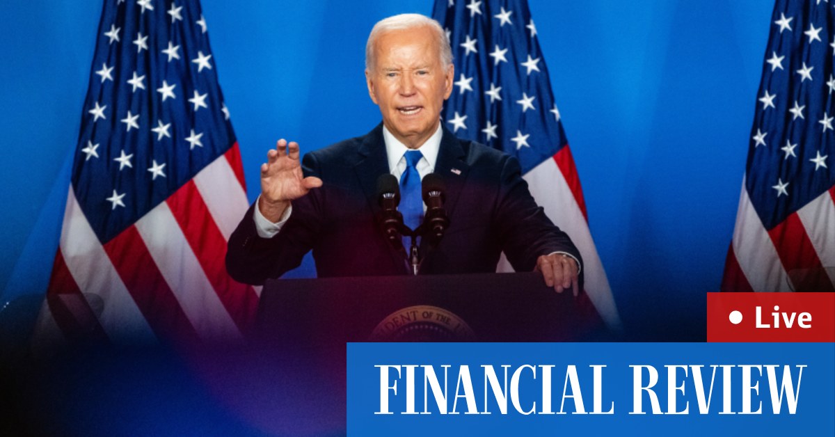 US election results 2024 LIVE UPDATES President Joe Biden to address