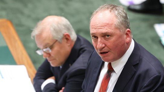 Deputy Prime Minister Barnaby Joyce.