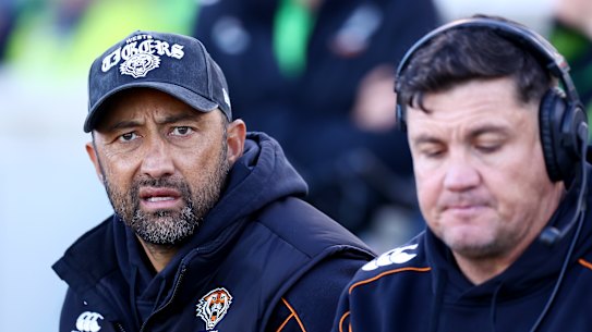 Tigers coach Benji Marshall.