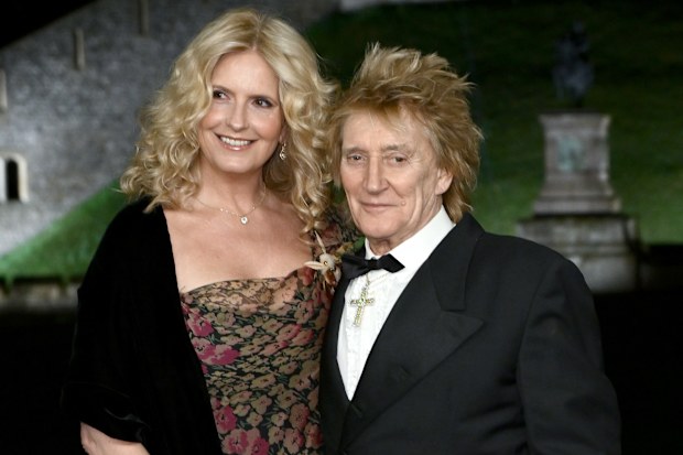 Lady Penny Lancaster and Sir Rod Stewart