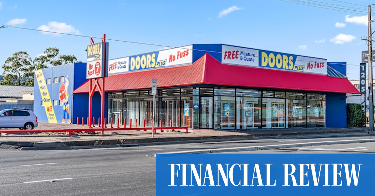 afr.com - Sarah Thompson, Kanika Sood, Emma Rapaport - Tavner family secures $30m for Doors Plus national retail portfolio
