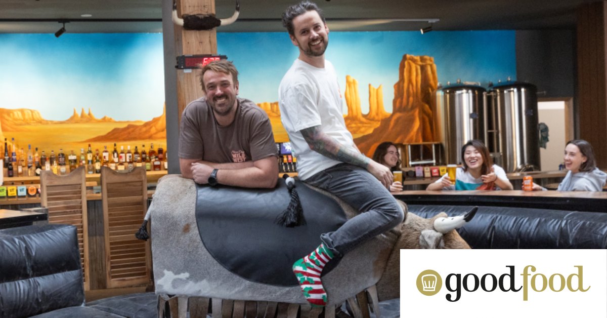 All'interno di Moon Dog Wild West presso la sede di Franco Cozzo a Footscray