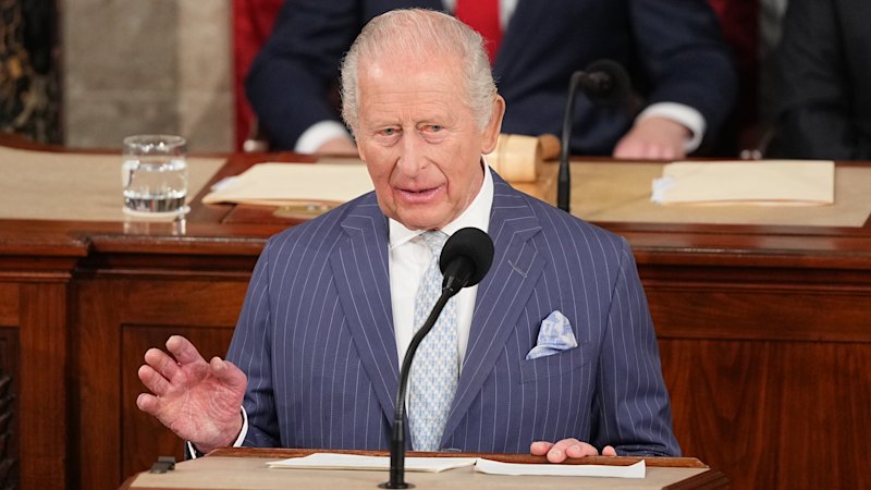 US politics live updates: King Charles addresses US Congress; Trump says Iran is in a ‘state of collapse’ and wants Strait of Hormuz reopened