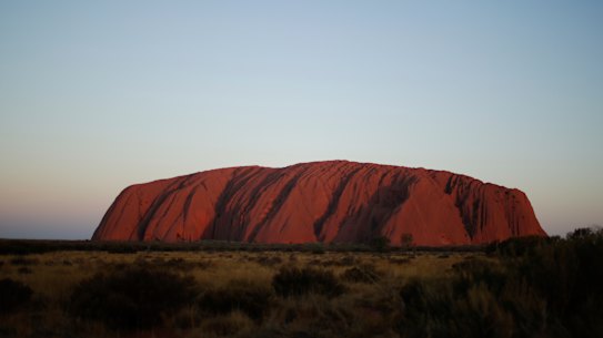 Uluru.