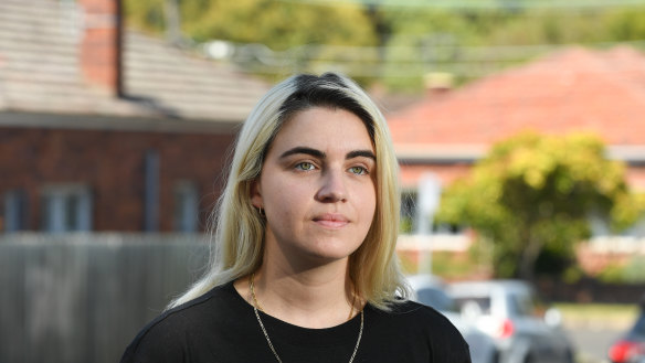 First home buyer Stephanie Freeman, a 32 year old photographer, who bought in the inner west of Sydney after looking to buy for a year and compromising on her location even during the property downturn.