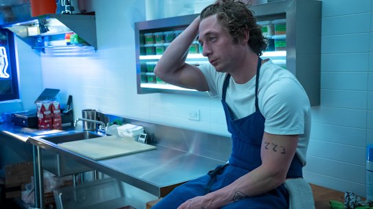 Jeremy Allen White in The Bear.