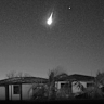Still of a meteor flash in Victoria.