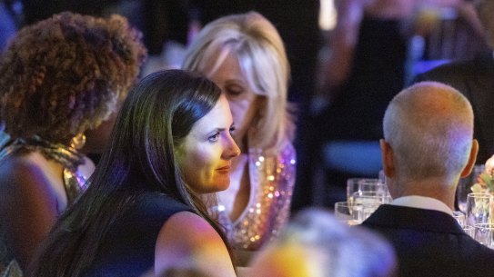 Liz Fitch during a US state dinner.