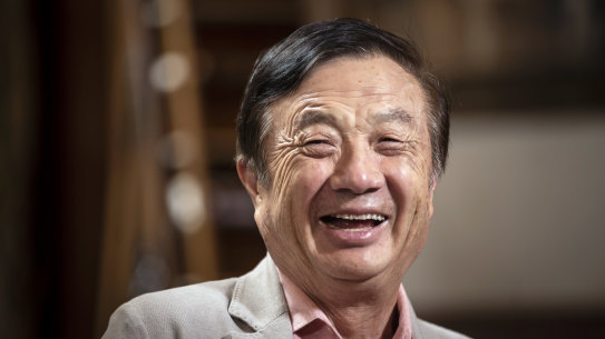 Ren Zhengfei, founder and CEO of Huawei Technologies Company, in May 2019.