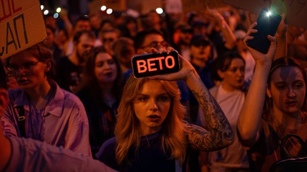 ‘Return to the dark days’: Protests take aim at Zelensky for first time since Russian invasion