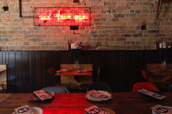 Ms.G’s is housed in a multi-level terrace in Potts Point.