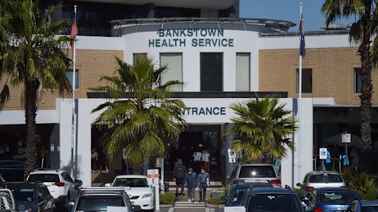 Bankstown-Lidcombe Hospital in Sydney’s south-west.
