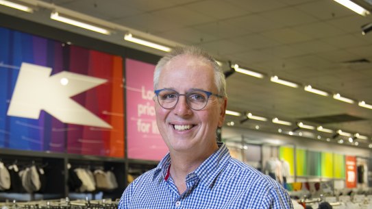 Kmart boss Ian Bailey is hoping to translate local popularity of its Anko brand to global markets.