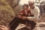 The author and her father at Springbrook, QLD in 1985.