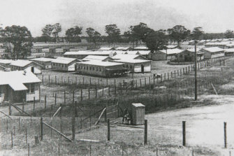 The prisoner of war camp in Murchison.