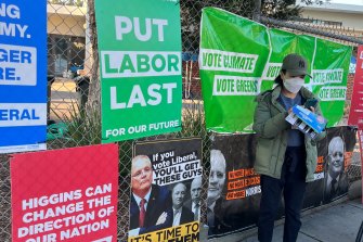 Green “put Labor last” signs in Higgins prompted the ALP to complain to the Federal Court.