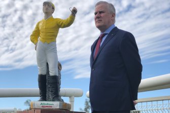 Former deputy prime minister Michael McCormack is a racing tragic. 