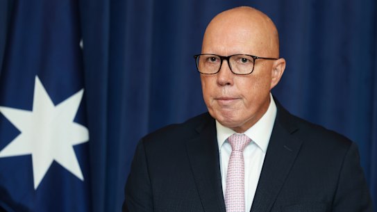 Opposition Leader Peter Dutton.