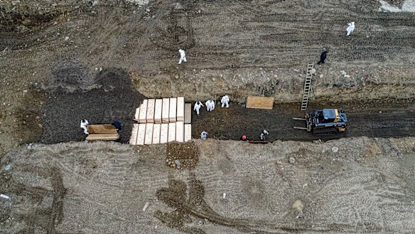 Hart Island has been used as a mass grave since the 19th century.