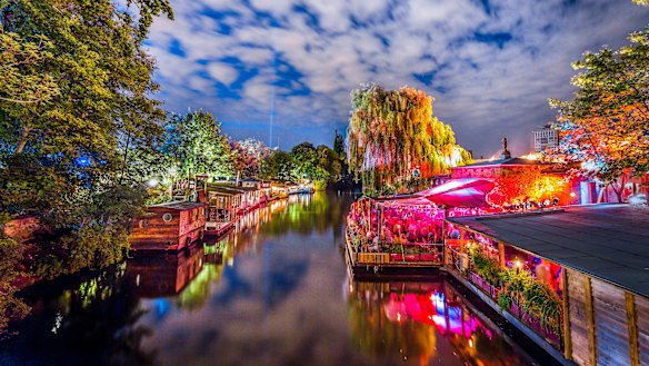 An open-air club in Berlin's Kreuzberg district.