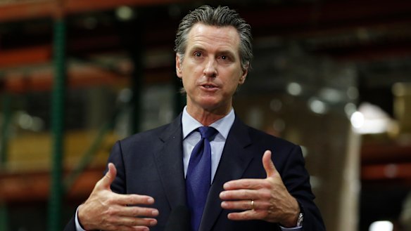 Gavin Newsom says he wants Imperial County in Southern California to reimpose a stay-at-home order amid a surge in positive coronavirus tests.
