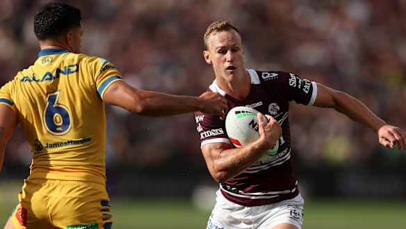 Daly Cherry-Evans (right) talked about a smear campaign against him following his side’s win over Parramatta on Sunday.