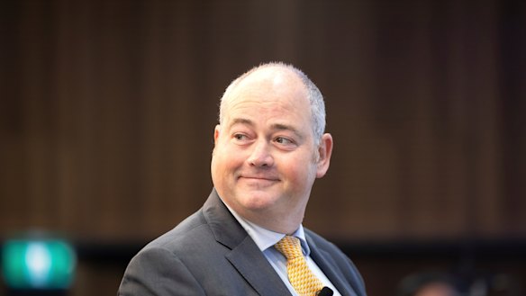 NAB chief executive Andrew Irvine.