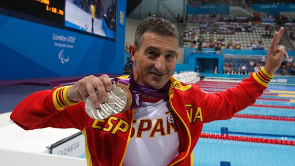 Sebastian Rodriguez at the London Paralympics. 