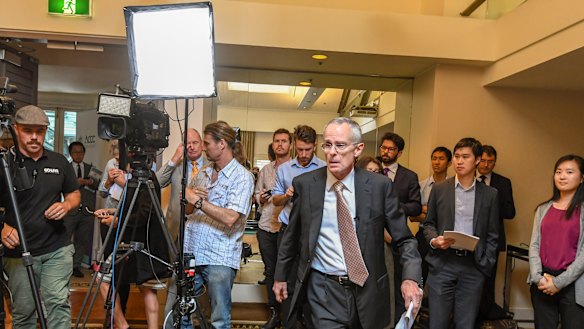 ACCC Chair Rod Sims revealed his preliminary report into Facebook and Google in December.