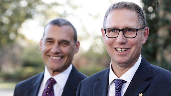 Dr Craig Challen and Dr Richard Harris.