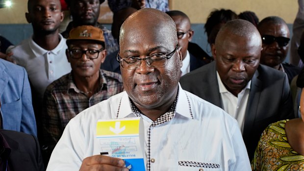 Felix Tshisekedi has been declared the winner in the presidential election.