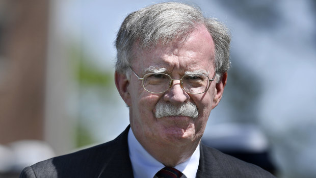 A man with a plan? John Bolton.