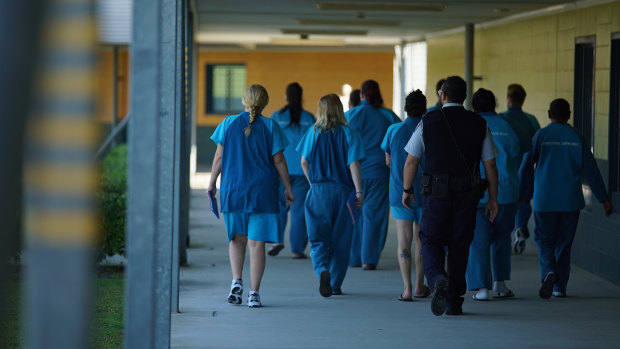 Female prisoners in Queensland. 