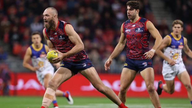 Gawn says one game in three weeks won’t impede on Melbourne’s flag push. 